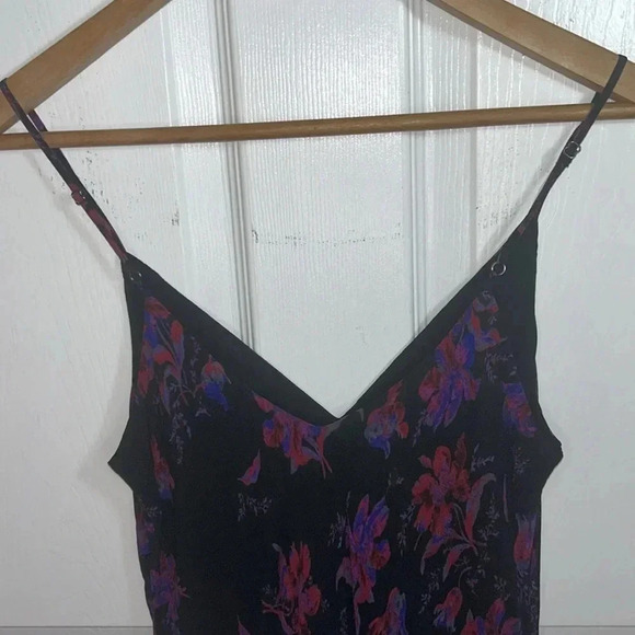Rag & Bone - Mallory slip EUC long spaghetti strap dress adjustable strap floral - Picture 9 of 13